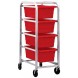 TR4-2516-8 Tub Rack with Cross Stack Tubs - 5