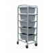 TR5-2516-8 Tub Rack with Cross Stack Tubs - 2