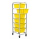 TR6-2516-8 Tub Rack with Cross Stack Tubs - 3