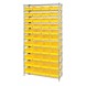 WR12-108 Shelf Bin Wire Shelving System - 4