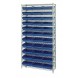 WR12-109 Shelf Bin Wire Shelving System