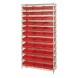 WR12-109 Shelf Bin Wire Shelving System - 4