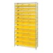 WR12-116 Shelf Bin Wire Shelving System - 5