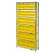 WR7-245 Wire Shelving with Bins - Complete Package - 5