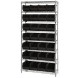 WR8-239 Giant Open Hopper Wire Shelving System  - 4