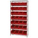 WR8-239 Giant Open Hopper Wire Shelving System  - 6