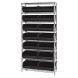 WR8-250 Wire Shelving and Bin System - Complete Package - 2