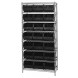 WR8-255 Wire Shelving and Bin System - Complete Package - 6