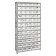 Download 1275-102CL Wire Shelving with Clear-View Bins - Complete Package - 2