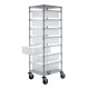 Download BC212469M1 Bin Cart with Dividable Grid Containers - 8