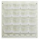 Download QLP-1819HC-210-16CL CLEAR-VIEW Oyster White Louvered Panels - 2