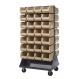 Download QMD-36H-240 Mobile Louvered Rack - 9