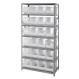 Download QSBU-265CL CLEAR-VIEW Hang-and-stack bins  - 2