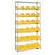 Download W7-12-24 Heavy-duty wire shelving with QuickPick bins - complete package - 6