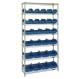 Download W7-12-26 Heavy-duty wire shelving with QuickPick bins - complete package - 4