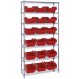 Download W7-14-18 Heavy-duty wire shelving with QuickPick bins - complete package - 5