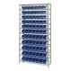 Download WR12-101 Shelf Bin Wire Shelving System - 7