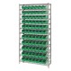 Download WR12-101 Shelf Bin Wire Shelving System - 8