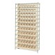 Download WR12-101 Shelf Bin Wire Shelving System - 9