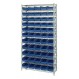 Download WR12-106 Shelf Bin Wire Shelving System - 7