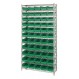 Download WR12-106 Shelf Bin Wire Shelving System - 8