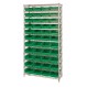 Download WR12-114 Shelf Bin Wire Shelving System - 8