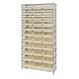 Download WR12-109 Shelf Bin Wire Shelving System - 9