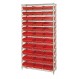 Download WR12-109 Shelf Bin Wire Shelving System - 10