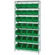 Download WR8-240 Wire Shelving with Bins - Complete Package - 8