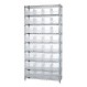 Download WR9-207CL Wire Shelving Shelf Bin System - Complete Wire Package - 2