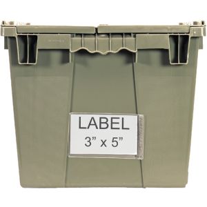 Label for Attached Top Containers