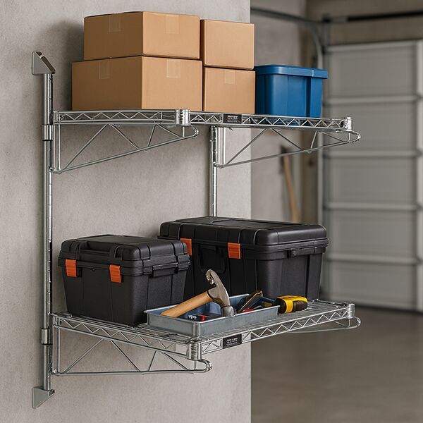Cantilever Wire Shelving for Garages
