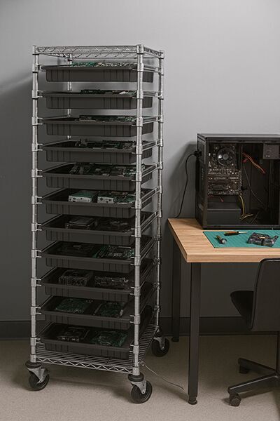 ESD-Safe Storage for Electronics