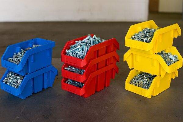 Fast Access Parts Storage Bins