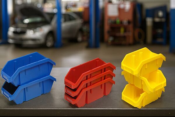 Fast Access Parts Storage Bins