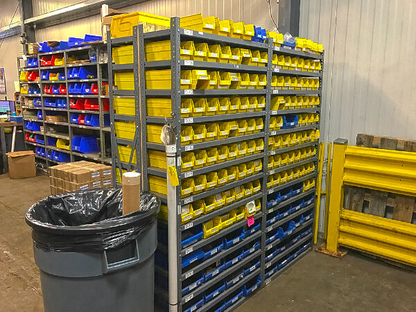 Heavy-Duty Steel Shelving
