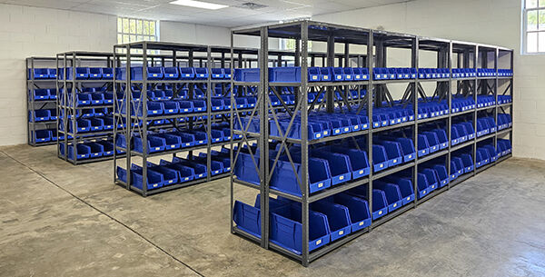 Heavy-Duty Steel Shelving