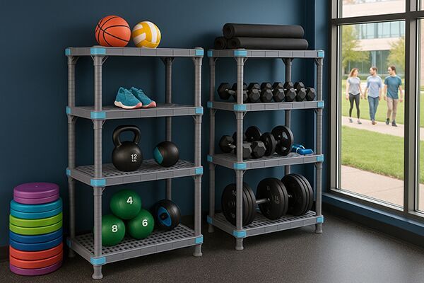 Millenia Shelving in Sports Facilities