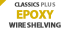Epoxy Wire Shelving
